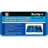 BlueSpot Universal Adjustable Pin Brake Caliper Repair Kit Wind Back Tool Set